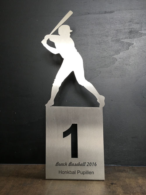 trofee voor Beach Baseball 2016