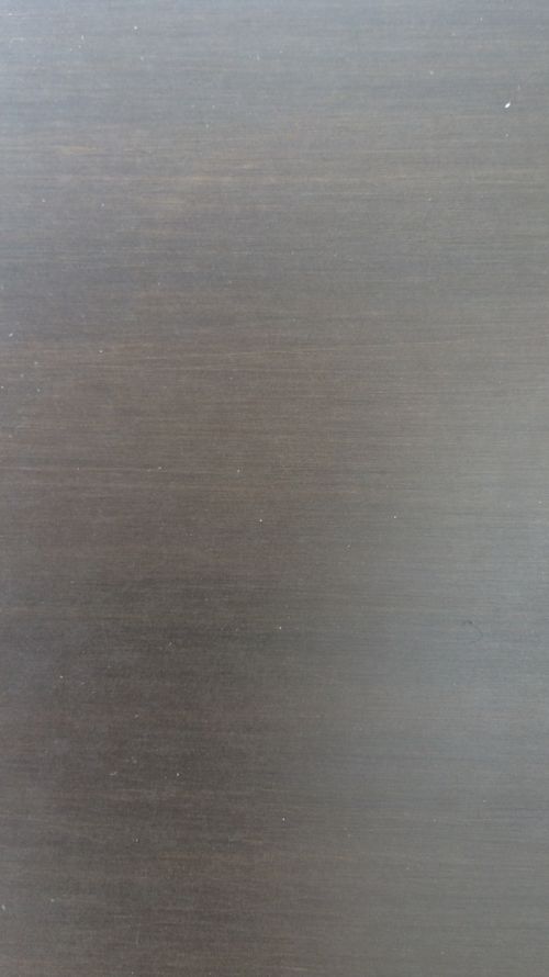 Bronze black patina